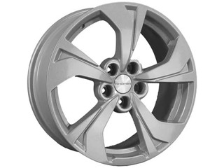 Диск Khomen 1724 17x7 5x114.30 ET37 DIA66.50 F-SILVER