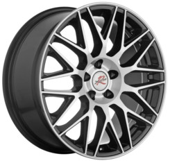 Диск X'trikeRST R158 18x8 5x108 ET33 DIA65.10 BK/FP