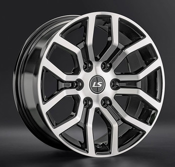 Диск LS wheels LS1367 18x9 6x139 ET25 DIA106 BKF