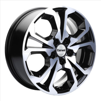 Диск Carwel Шира 17x6.50 5x114.30 ET50 DIA66.10 ABT