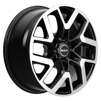 Диск MAK Gravel 17x7.50 6x139.70 ET38 DIA67.10 Black Mirror