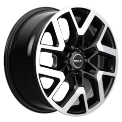 Диск MAK Gravel 17x7.50 6x139.70 ET38 DIA67.10 Black Mirror