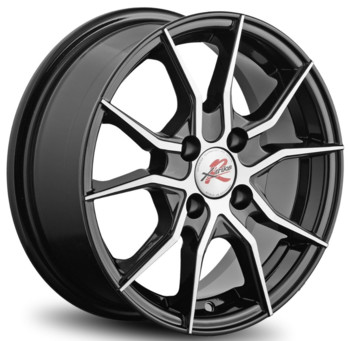 Диск X'trikeRST R014 14x5.50 4x100 ET40 DIA60.10 BK/FP