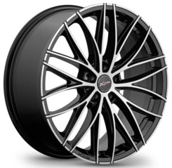Диск X'trike X-141 20x8 5x114.30 ET45 DIA67.10 BK/FP