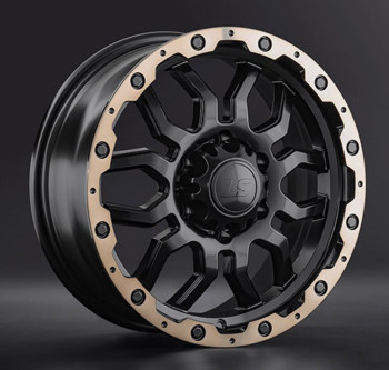 Диск LS wheels LS1285 17x7 6x139 ET35 DIA100 BKS+BZSL