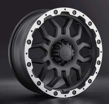 Диск LS wheels LS1285 17x7 6x114 ET40 DIA66 MBL