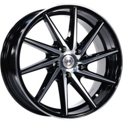 Диск X-RACE H-03(R) 15x7 4x100 ET30 DIA54 BKF