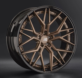 Диск LS Forged FG35 22x10 5x112 ET18 DIA66 BZ/BK