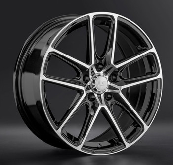 Диск LS wheels LS1360 17x7 5x108 ET33 DIA65 BKF