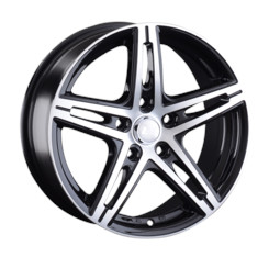 Диск LS wheels LS288 17x7 4x100 ET40 DIA60 BKF