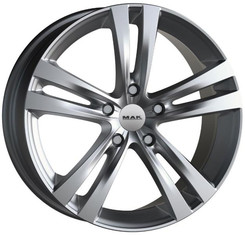 Диск MAK Zenith 16x7 5x120 ET44 DIA72.60 Light Titan