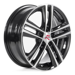 Диск X'trikeRST R025 15x6 5x100 ET38 DIA57.10 BK