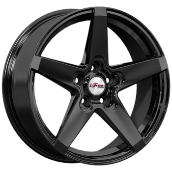 Диск iFree Токен 17x6.50 5x108 ET33 DIA60.10 BK