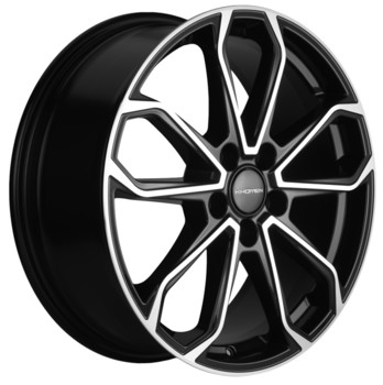 Диск Khomen KHW1816 18x7 5x114.30 ET48.50 DIA67.10 Black-FP