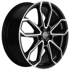 Диск Khomen KHW1816 18x7 5x114.30 ET45 DIA60.10 Black-FP