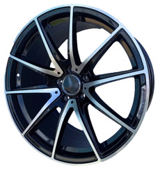 Диск Replica FR MR 443 20x8.50 5x112 ET45 DIA66.60 Black Machined Face