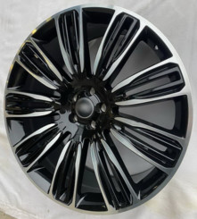 Диск Replica FR FP816 22x9.50 5x108 ET45 DIA63.40 Black Machined Face