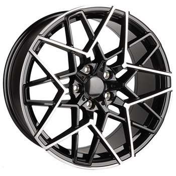 Диск KoKo Kuture T972 19x9 5x120 ET40 DIA72.60 Black Machined Face