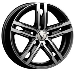 Диск Вектор B178 15x6 5x114.30 ET46 DIA67.10 Алмаз Черный