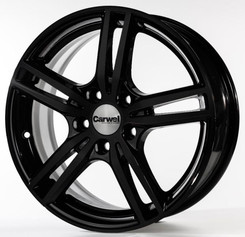 Диск Carwel Баруй 16x6.50 5x100 ET40 DIA67.10 BK