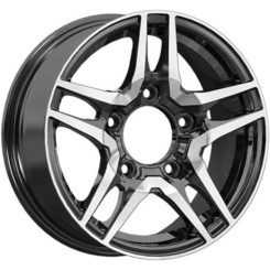 Диск iFree Бустер 15x6 5x139.70 ET40 DIA98.10 блэк джек