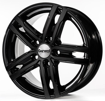 Диск Carwel Волга 178 15x6 5x100 ET43 DIA57.10 BK