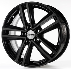 Диск Carwel Неро 15x6 5x100 ET38 DIA57.10 BK