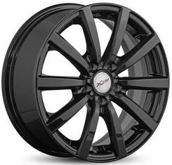 Диск X'trike X-115 15x6 5x108 ET43 DIA63.35 BK