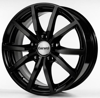 Диск Carwel Бекан 126 15x6.50 5x108 ET43 DIA67.10 BK