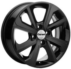 Диск Carwel Пено 15x6 4x100 ET46 DIA54.10 BK