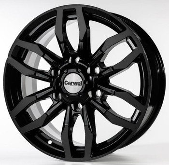 Диск Carwel Немо 17x7.50 6x139.70 ET25 DIA106.10 BK