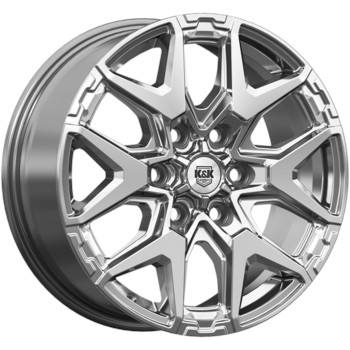 Диск K&K Гангут (КС1176) 18x7.50 6x114.30 ET46 DIA67.10 дарк платинум