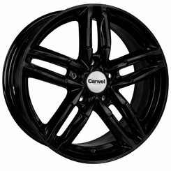 Диск Carwel Вайт 16x6 5x100 ET38 DIA57.10 BK