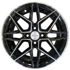 Диск X'trike X-148 15x6 4x100 ET46 DIA60.10 BK/FP
