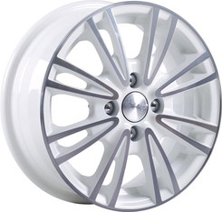 Диск Скад Пантера 14x5.50 4x100 ET45 DIA56.60 алмаз белый