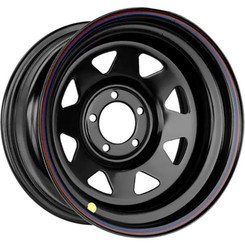 Диск Zepp 4х4 16x8 5x139.70 ET-25 DIA110 Gloss Black (LTM)