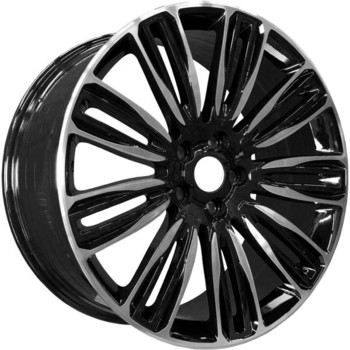 Диск Powcan 5312 21x9.50 5x120 ET48 DIA72.60 Gloss Black Machine Face