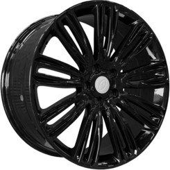 Диск Powcan 5312 21x9.50 5x120 ET48 DIA72.60 Gloss Black