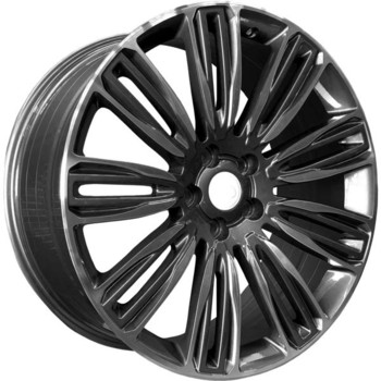 Диск Powcan 5312 21x9.50 5x120 ET48 DIA72.56 Gun Metal Machined Face