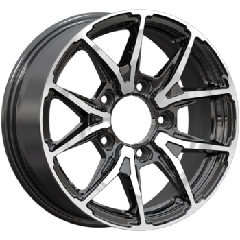 Диск iFree Нокс 16x6.50 5x139.70 ET40 DIA98.20 блэк джек