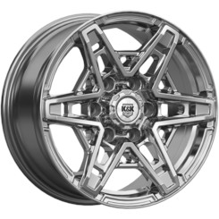 Диск K&K Блэкберн 17x8 6x139.70 ET25 DIA77.90 дарк платинум