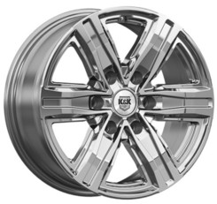 Диск K&K R8 (КС1174) 17x7.50 6x139.70 ET25 DIA77.90 дарк платинум