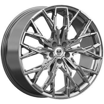 Диск K&K Элерон 20x9 5x114.30 ET45 DIA67.10 дарк платинум
