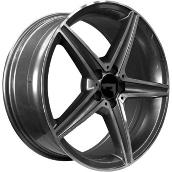 Диск PDW 5261 18x7.50 5x112 ET35 DIA66.60 Grey Machine Face