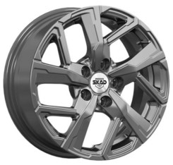 Диск Скад Смолвуд 15x6 5x100 ET43 DIA57.10 графит