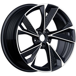 Диск INCH ULF-R39P 19x8.50 5x114.30 ET35 DIA73.10 Black Machine Face
