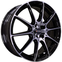 Диск INCH FA8537 17x6.50 5x112 ET38 DIA57.10 Gloss Black Machined Face
