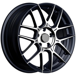 Диск INCH FA8541 17x7 5x108 ET45 DIA67.10 Gloss Black Machined Face