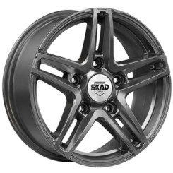 Диск Скад Рутер 16x7 5x139.70 ET40 DIA98.50 графит