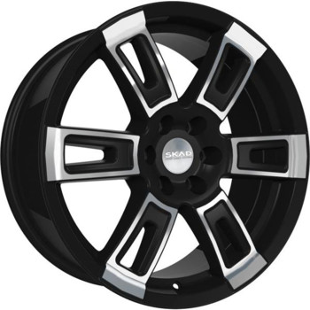 Диск Скад Тор 18x8 6x139.70 ET25 DIA106.20 Алмаз бархат новый